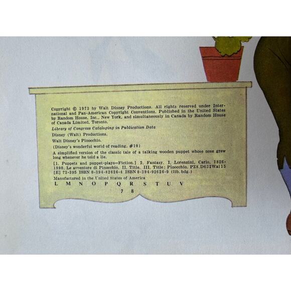 Vintage Disney's Wonderful World of Reading Hardcover Books - Set of 3 - Picture 6 of 14